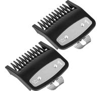 Replacement for Wahl Clipper Guards Set Hair Clipper and Trimmer,Compatible with Wahl 1 Guide Comb Attachment 1/8"(3.0 mm),for Barbers and Stylists,Black-2 Pack