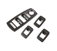 Replacement for X3 E83 2006 2007 2008 2009 2010 Auto Interior 4Pcs/Set ABS Car Window Glass Lifting Buttons Frame Trim Stickers Car modification(color1)(color1)