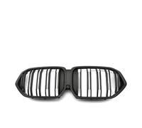 Replacement for X6 Series G06 2019-2023 Single Double Slat ABS Replacement Racing Grille Auto Accessories Car Fr&on&t Bumper Kidney Grill black grille Front Bumper Grille Dual Carbon Style(Dual M