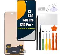 Replacement for Xiaomi Redmi K40 | K40pro | Pro+ | Poco F3 LCD Screen INCELL M2012K11AG, M2012K11AC, M2012K11C Touch Digitizer Assembly Display with Repair kit