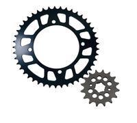 Replacement For Y-AMAHA XV250 1989-2020 XV 250 V-star Route 66 XV250C XV250S Virago 1995-2008 Motorcycle Front Rear Sprocket 520(45Teeth 16Teeth)
