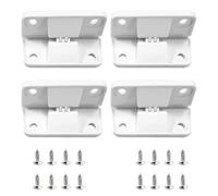 Replacement Fridge Lock - Complete Kit Hinges with Screws | Robust Repair for Men and Women Family