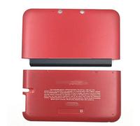 Replacement Front Back Faceplate Plates Upper & Back Battery Housing Shell Case Cover for 3DS XL / 3DS LL Game Console - Red
