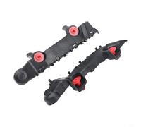 Replacement Front Bumper Mounting Bracket Pair for Nissan For Qashqai 2021 to 2024 Exact Fit OEM Cross-Reference 62222-6UA0A 62223-6UA0A