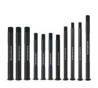 Replacement Front Rear Bicycle Thru Axle 12mm or 15mm Aluminum Alloy Compatible with Multiple Length and Thread Variations for Secure Installation (Φ12x135LxM12 (P1.5) x20L)