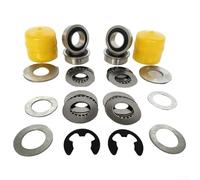 Replacement Front Wheel Bearing Kit Lawn Mower Parts Compatible with and Models M123811 AM127304 AM143338 9040H Bearing and Gasket Kit