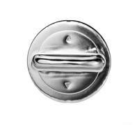 Replacement Fuel Cap for 50cc to 250cc for quad for atv Dirt Bike(Silver)