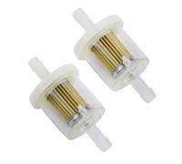 Replacement Fuel Filter Compatible with Briggs Stratton 691035, 40 Micron Diesel Petrol Inline Fuel Filter 1/4 Inch Heavy Duty Filtration