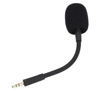 Replacement Game Mic for Barracuda X, 3.5mm Replacement Game Mic Microphone, Noise Cancellation Detachable Microphone with Foam Cover for Headphone