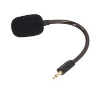Replacement Game Mic for BlackShark V2 for BlackShar V2 Pro, 3.5mm Detachable Noise Cancelling Gaming Headset Mic with Sponge Windscreen, Bendable Arm, Support 360° Rotation