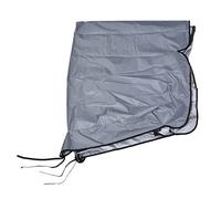 Replacement Garden Swing Seat Cover 3 Seats Swing Chair Hammock Cushion Cover 190T Polyester Taffeta Waterproof Garden Courtyard Outdoor Patio Hammock Cover (Gray)