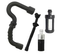 Replacement Gas Fuel Oil Hose Line Filter Service Kit Compatible with STIHL MS180 MS170 MS 180 170 018 017 Chainsaw Parts Garden Tools