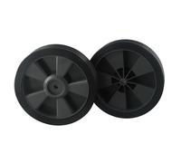 Replacement Gas Grill Wheels Plastic 195mm Cooker Parts 2 Pack | These plastic wheels allow you to move your outdoor gas cooker easily around the garden summer gatherings.