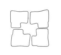 Replacement gasket 4Pcs Carburetor Float Bowl Gasket For H-onda VF750C V45 For Magna 1982-1983 VF750F For Interceptor 1983-1984 VF1000F For 1984