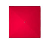 Replacement Gazebo Canopy Cover 3x3m Red Outdoor Parasol Shade Cloth for Garden & Patio Waterproof Tent Replacement Fabric No Stand Included & Weather-Resistant