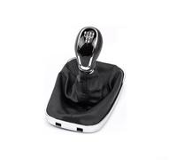 Replacement Gear Shift Knob Compatible with For Opel A G09 5 or 6 Speed Manual, Elegant Black Leather Design (5speed)