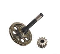Replacement gears for electric chainsaws with For 4/6/8-inch grass trimmer compatibility, crafted from steel with a square hole design and optimized tooth arrangement