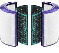 Replacement genuine HEPA filter for Dyson HP04 TP04 DP04 TP05 DP05, purifier fan sealed two-stage 360° filtration system