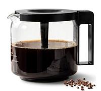 Replacement Glass Carafe for Technivorm Moccamaster 89830 KBG/KBGV/CDG, 1.25L/40oz 10-Cup Coffee Pot, Thicker Borosilicate Glass with Ergonomic Reinforced Handle & Anti-Drip Spout, BPA-Free
