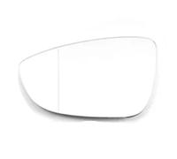 Replacement Glass for Car Mirrors Compatible with VW For Jetta MK6 2011 2012 2013 2014 2015-2017 For CC 2008-2016 Car Side Heated Rearview Mirror Glass Left Right(Left)