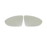 Replacement Glass for Car Mirrors For Golf 7 For Touan L US For Jetta 19 Car Wide Angle Heated Mirror Glass Lens Rear View Wing Mirror Glass Heate(A pair)