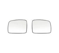 Replacement Glass for Car Mirrors For Land Rover For Discovery 3 2004-2009 For Freedom2 2006-2009 For Range Rover 2005-2009 Auto Rearview Mirror Glass Heating(2PCS left and right)