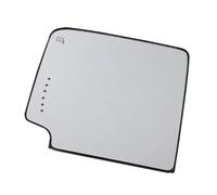 Replacement Glass for Car Mirrors For Silverado 1500 2500 3500 HD 2014-2017 Heated Wing Glass Rearview Mirror With Turn Signals Wing Mirror Glass Heate(Right Passenger Side)