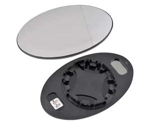 Replacement Glass Mirrors Compatible With MINI For COOPER For R50 R52 For R53 2001 2002 2003 2004 2005 2006 Equipped With Heated Rearview Mirror Lenses(1 pair of lenses)