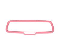Replacement Glass Mirrors For Dodge For RAM 2010+ For Charger + Car Interior Rearview Mirror Decoration Cover Stickers(Pink)