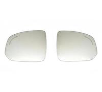 Replacement Glass Mirrors For XC90 2015 2016 2017 2018 2019 2020 2021-2023 Heated Transparent Rearview Mirror Glass Lens Blind Spot(A pair)
