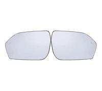 Replacement Glass Mirrors LB5Z17K7070 LB5Z17K707-B For Explorer 2020-2023 Auto Heated Blind Spot Warning Rear White Mirror Glass(A pair)