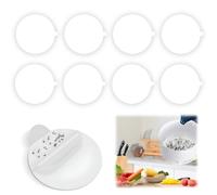 Replacement Glue Pads For Flea Traps, Custom Design Suitable For Indoor Outdoor Lamp, Strong Adhesive With Safe Non-Toxic Formula, 8Pcs Easy To Instal