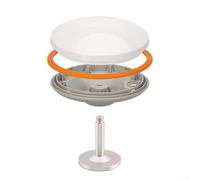 Replacement GNSS Antenna Housing Base for GPS GLONASS BDS SBAND with Full Band High External Antenna Protection Resistant to Extreme Temperatures (Orange)