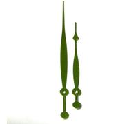Replacement Gold Metal Screw Fit Extra Long Clock Hands Compatible With Japanese Eyeshaft Quartz High Torque movement Mechanism 208mm (A)