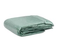 Replacement Greenhouse Cover 4.5 m² Green PE 300 x 150 x 200 cm with 2 Windows and Door Windproof and Rainproof for Garden Care and Lawn Care in the Bed, Patio, Balcony