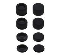 Replacement Grip for Xbox One/One S Controller, Silicone Precision Raised Antislip Rubber, 4 Sizes, 4 Pairs, Black
