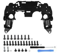 Replacement Handle Bracket for PS5 Controller - ABS Inner Bracket Joystick Housing Fix Kit for DualSense Shell Restoration Structural Support Repair Part Black 16x6x10cm(With screws)