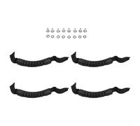 Replacement Handle for Kayak Canoe, Woven Strap Made with Rubber and Nylon, Suitable for Kayaks, Suitcases, Luggage and Surfboards (4pcs)