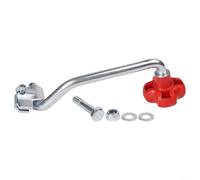 Replacement Handle for Trailer Jack with Complete Mounting Hardware Kit Suitable for Automotive and Trailer Applications Carbon Steel Material