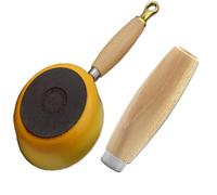Replacement Handles Compatible with Le Creuset Pans - Direct Replacement - Sturdy Wooden Handles (Pan no.22)