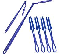 Replacement Handles Compatible with Swiffer Duster Refill, Swiffer Duster Extended Handle,Foldable & Extendable Dust Handle Only(Blue 5pcs)
