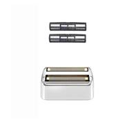Replacement Head Foil and Cutters Blade, Compatible with BaBylissPRO, Double FXFS2 Metal Electric Shaver Razor(Silver)