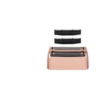 Replacement Head Foil And Cutters Blade Fit ,Compatible For BaBylissPRO ,Compatible For Barberology ,Compatible For FXFS2, Double Foil Electric Shaver,Compatible For BaByliss, Razor(FXFS2-Rose gold)