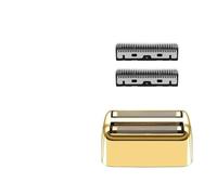 Replacement Head Foil And Cutters Blade Fit ,Compatible For BaBylissPRO ,Compatible For Barberology ,Compatible For FXFS2, Double Foil Electric Shaver,Compatible For BaByliss, Razor(FXFS2-Golden)