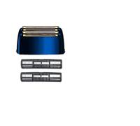 Replacement Head Foil And Cutters Blade Fit ，Compatible For BaBylissPRO ，Compatible For Barberology ，Compatible For FXFS2， Double Foil Electric Shaver，Compatible For BaByliss， Razor(FXFS2-blue)