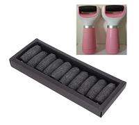 Replacement Head Foot File Grinding Tool Rollers Curved Remove Hard Rough Skin Roller for Feet Pedicure Tool