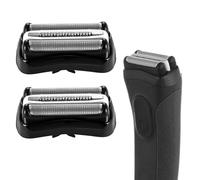 Replacement Head For Braun S3, 2 Pack Replacement Head For Braun Series 3, For Braun Series 3, Shaver Head For Braun For S3 3000s 3010s 3040s 3050cc 3070cc 3080s 3090cc etc, (32B, Black)