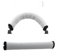 Replacement Headband Cover for Audio Technica M50X M40X M30X MSR7 - Elastic Headband Protector Cushion Easy Install Grey(White)