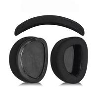 Replacement Headband Ear Pads Cushions Earpad Cover Compatible with ASUS ROG Theta 7.1 USB-C Gaming Headsets Headphones,Black Mesh 1 Set