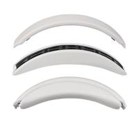 Replacement Headband Pad for Bose QC35 II, QC35, QC45, QC SE - Premium Protein Leather & High-Elastic Memory Foam, Soft and Comfortable Head Cushion (Off-White,Protein Leather)